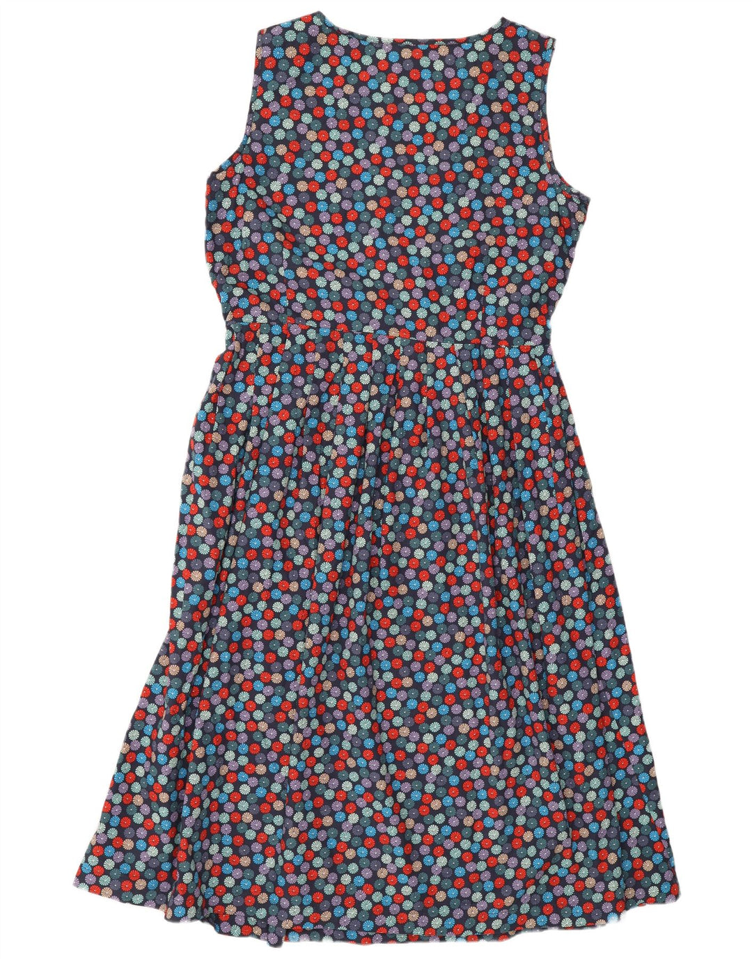 Seasalt Cornwall Damen-A-Linien-Kleid, Gr. 44, groß, mehrfarbig, gepunktet