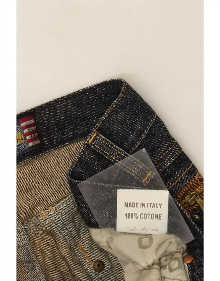 Roy Rogers Damen Slim Jeans W32 L29 Blaue Baumwolle