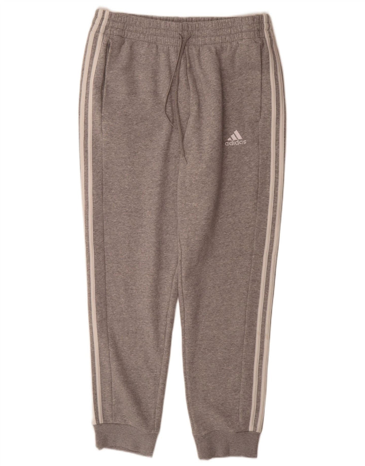 Adidas Herren Trainingshose Jogger Große graue Baumwolle