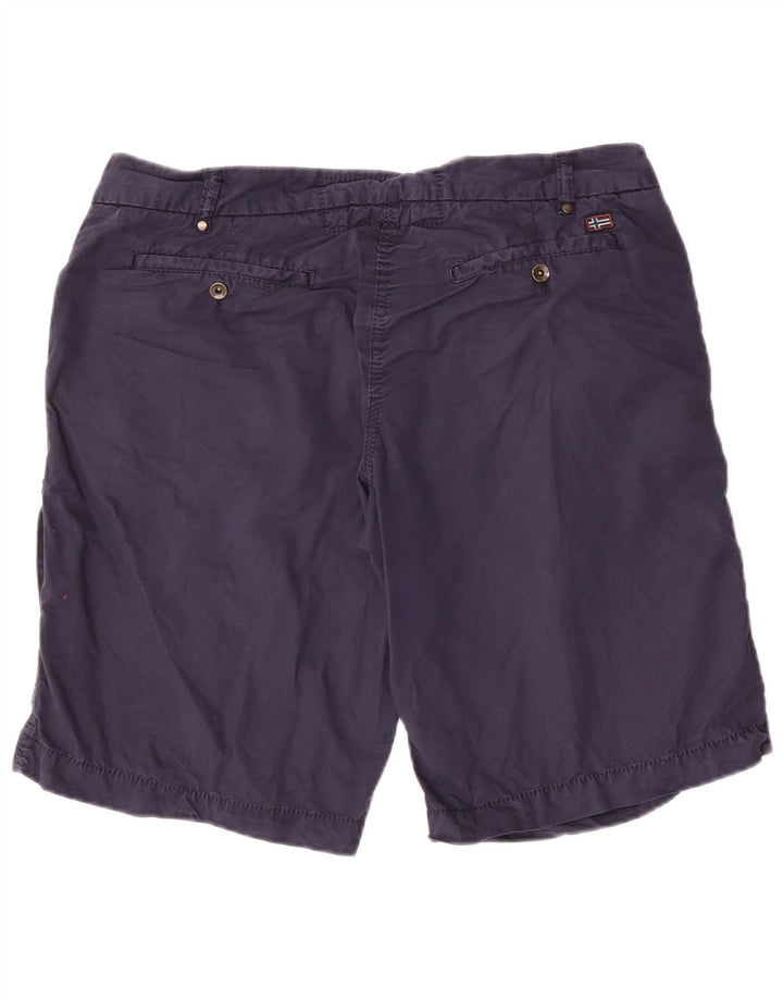 Napapijri Herren Cargoshorts IT 46 Small Marineblau Baumwolle