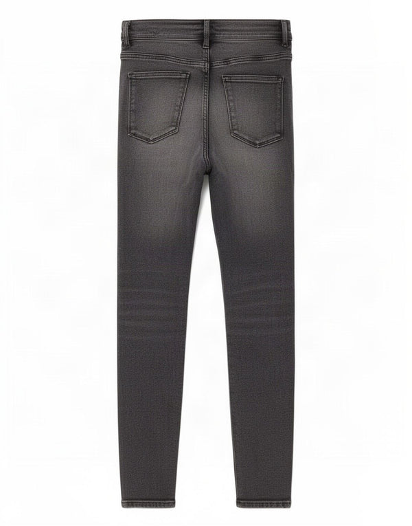 Zara Damen Skinny Jeans EU 40 Medium W30 L26 Graue Baumwolle