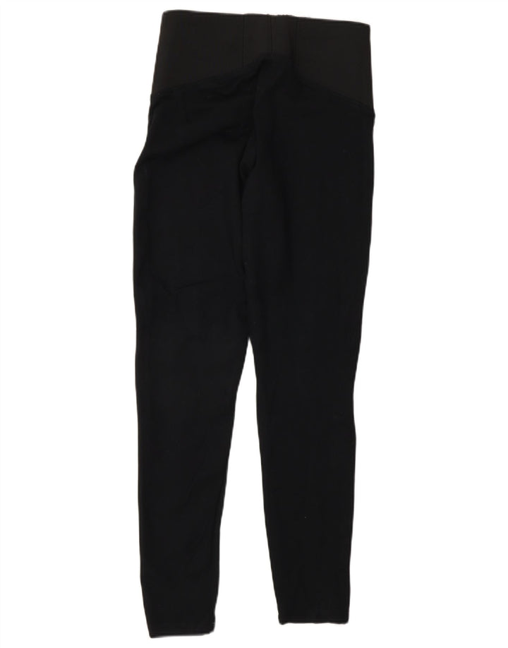 Marks & Spencer Damen Leggings UK 8 Small Schwarze Viskose