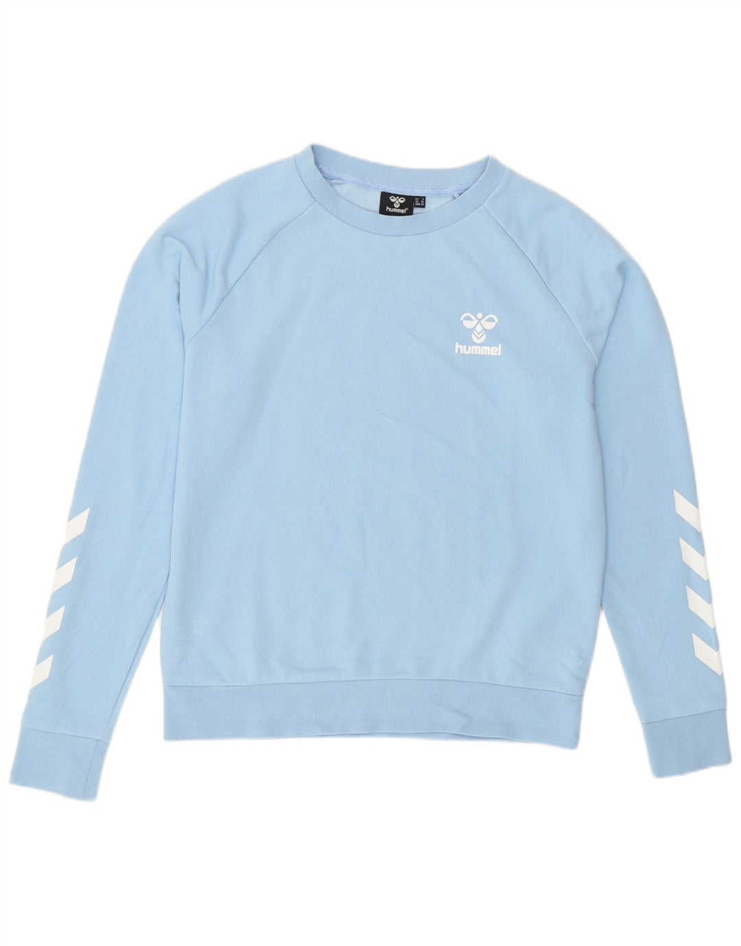 Hummel Herren-Sweatshirt mit Grafik, Größe S, Blau, Baumwolle