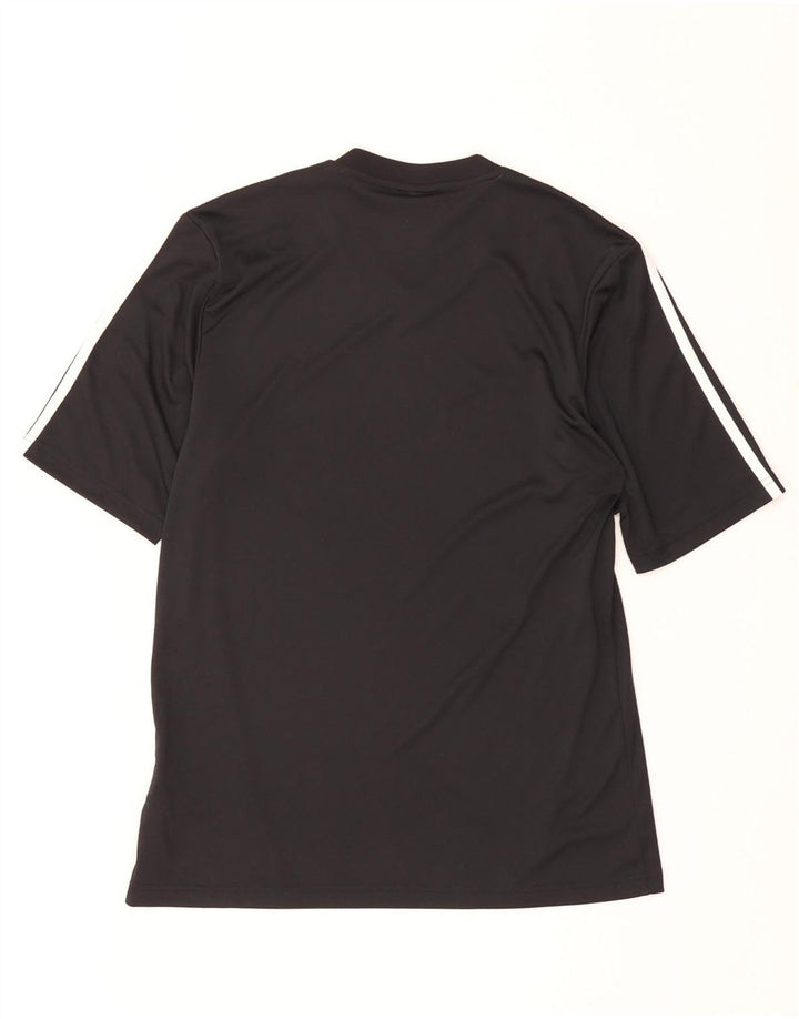Adidas Herren Climalite T-Shirt Top Medium Schwarz Polyester