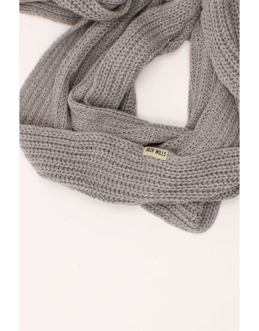 Jack Wills Damen-Strick-Snood-Schal, Einheitsgröße, Grau