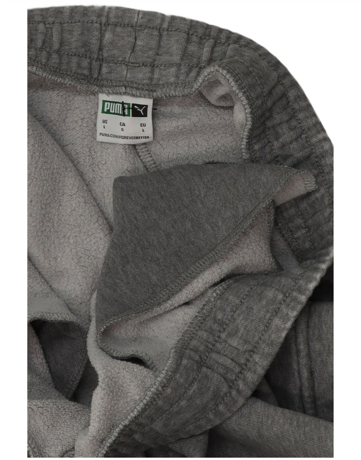 Puma Herren Cargo-Trainingshose, Jogginghose, Größe L, Grau