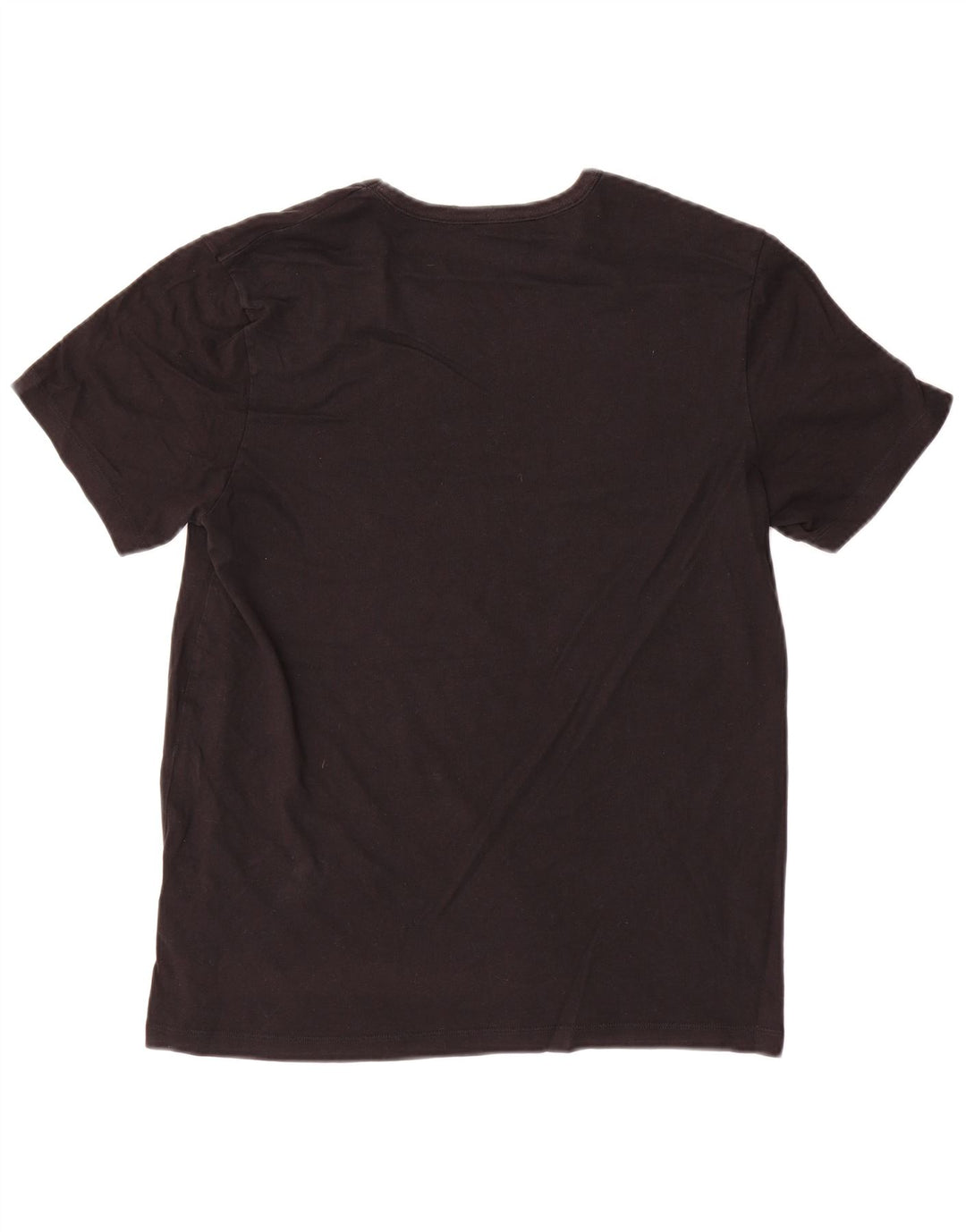 Hugo Boss Herren T-Shirt Top Medium Schwarz Baumwolle