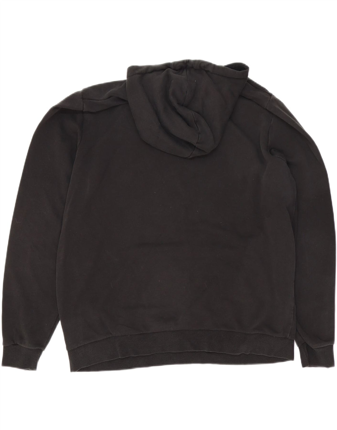 PUMA Mens Hoodie Jumper 2XL Black Cotton