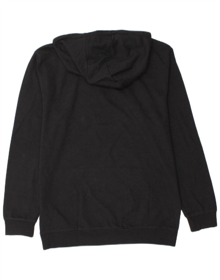 Ellesse Herren-Kapuzenpullover mit Grafik, mittelschwarze Baumwolle