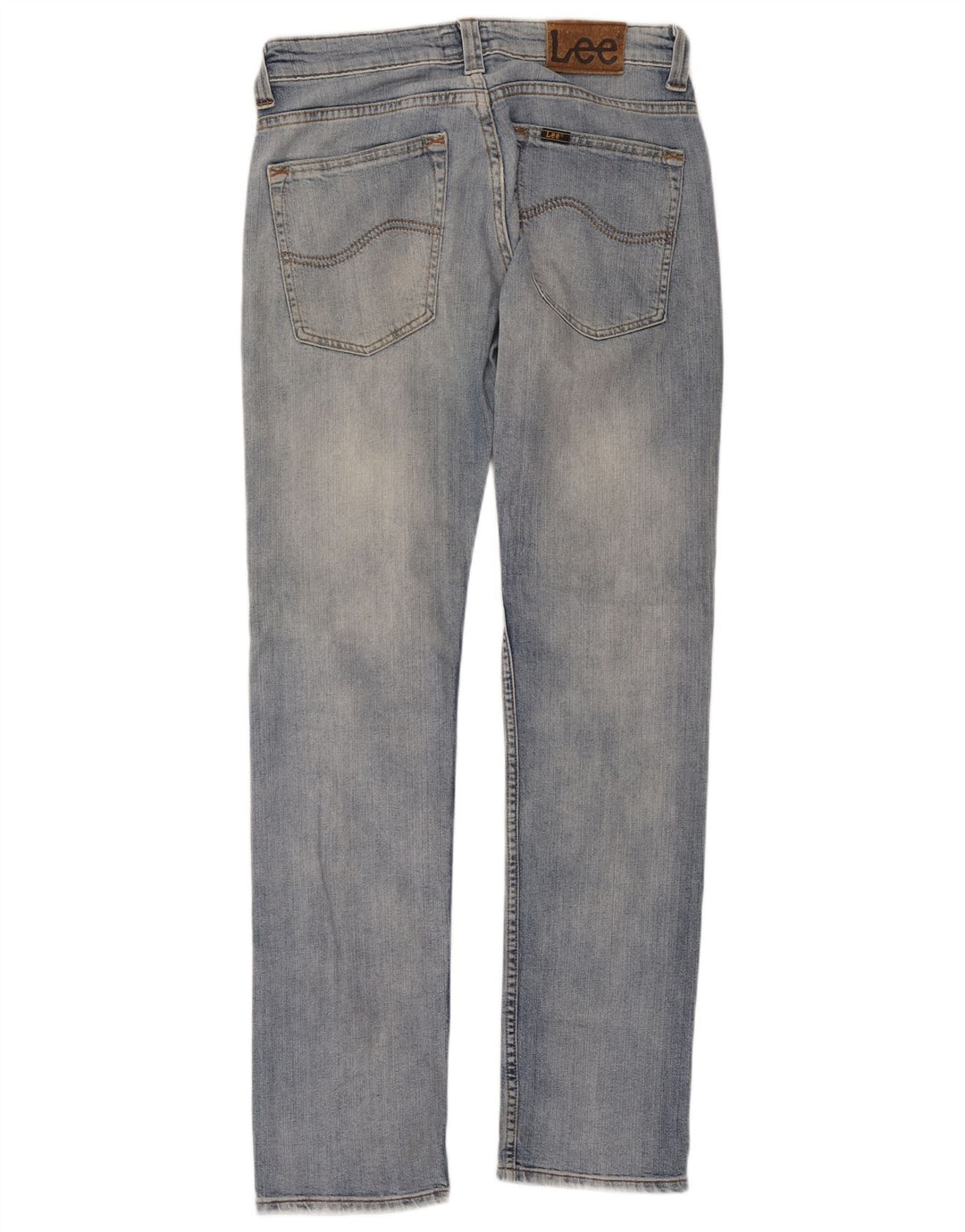 Lee Damen Powell Slim Jeans W31 L34 Blaue Baumwolle