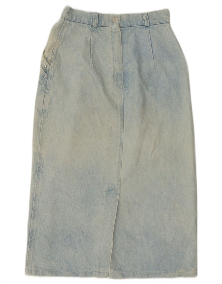 Vintage Damen Jeansrock Medium W28 Blaue Baumwolle