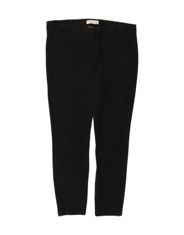 Gap Damen Super Skinny Freizeithose US 10 Large W34 L27 Schwarze Baumwolle