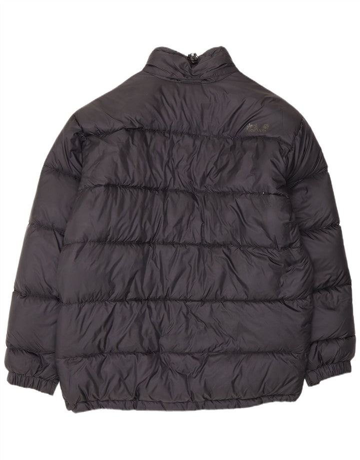 Jack Wolfskin Herren Wattierte Jacke UK 40/42 Large Schwarz Polyester