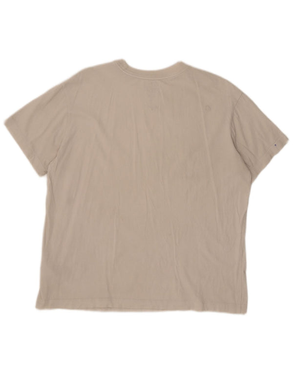 Nike Herren-T-Shirt mit lockerer Passform, mittelgroß, aus weißer Baumwolle