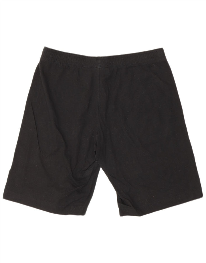 LOTTO Herren-Sportshorts aus mittlerer schwarzer Baumwolle