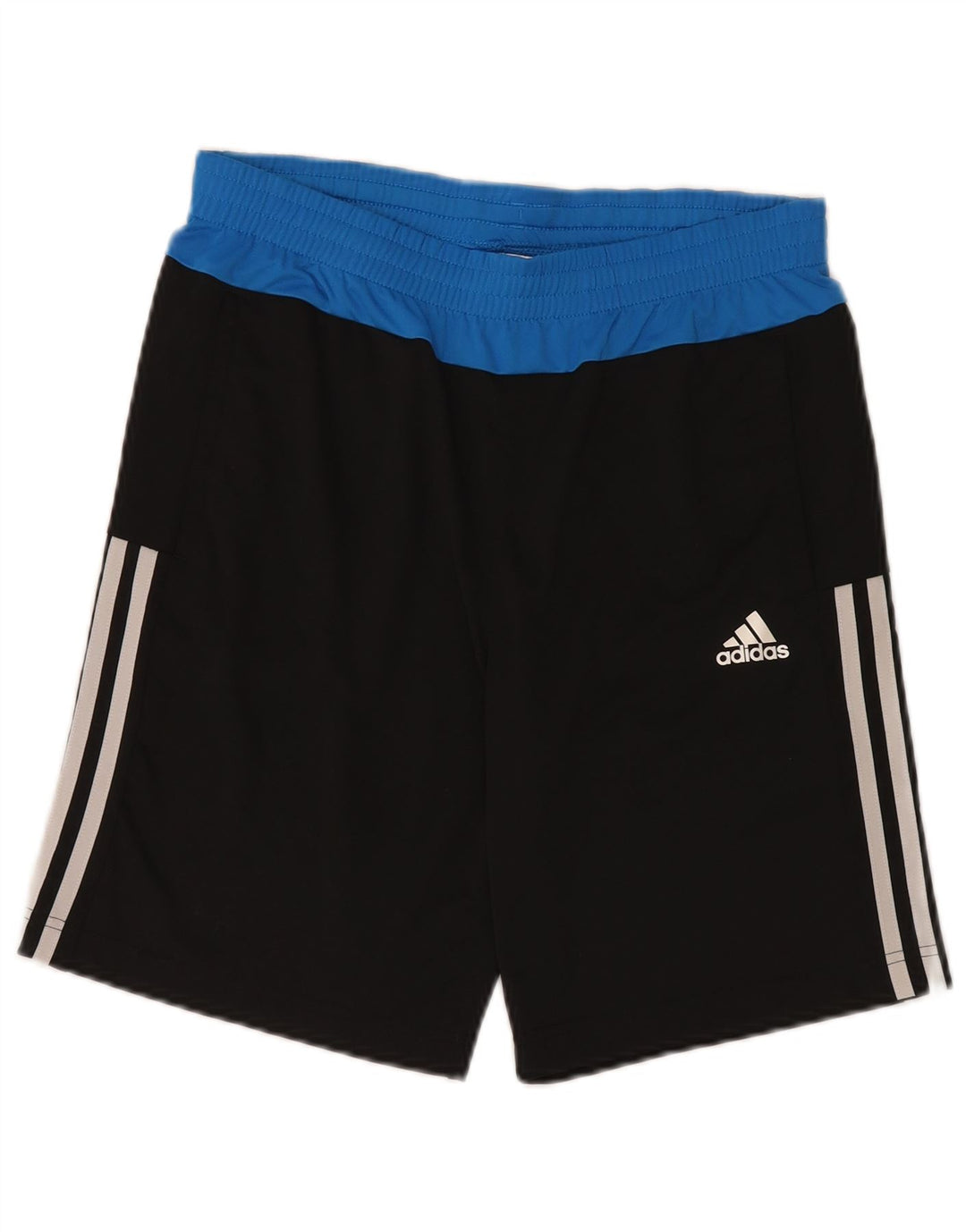 Adidas Climalite Sportshorts für Jungen, 13–14 Jahre, schwarzes Colourblock-Polyester