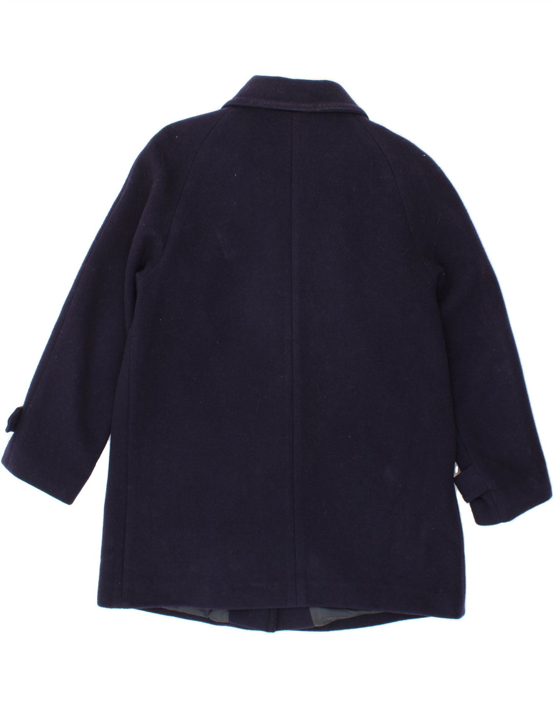 DAVID BARRY Womens Overcoat UK 16 Large  Navy Blue Vintage David Barry and Second-Hand David Barry from Messina Hembry 