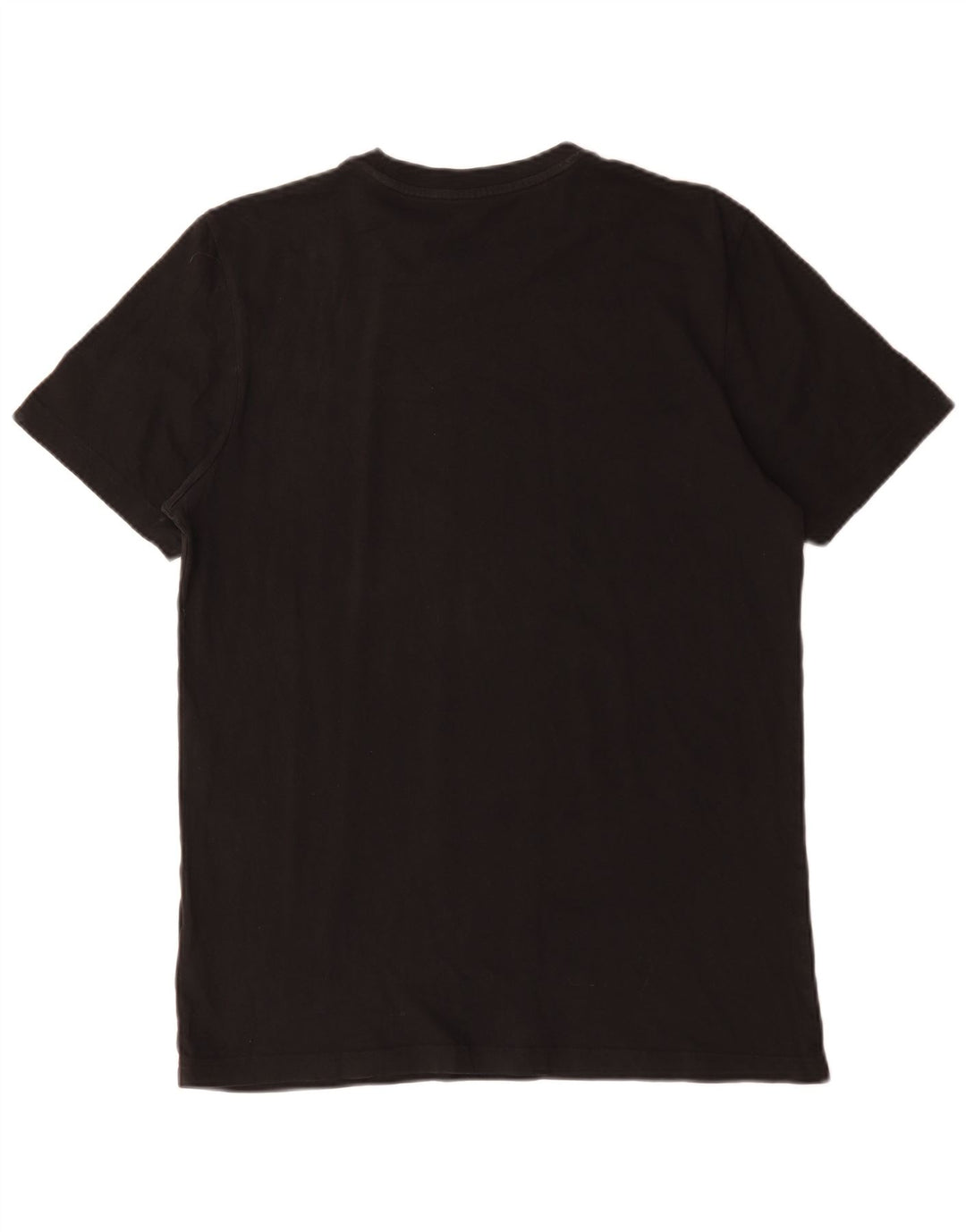 Adidas Herren T-Shirt mit drei Streifen, mittelschwarz, Baumwolle