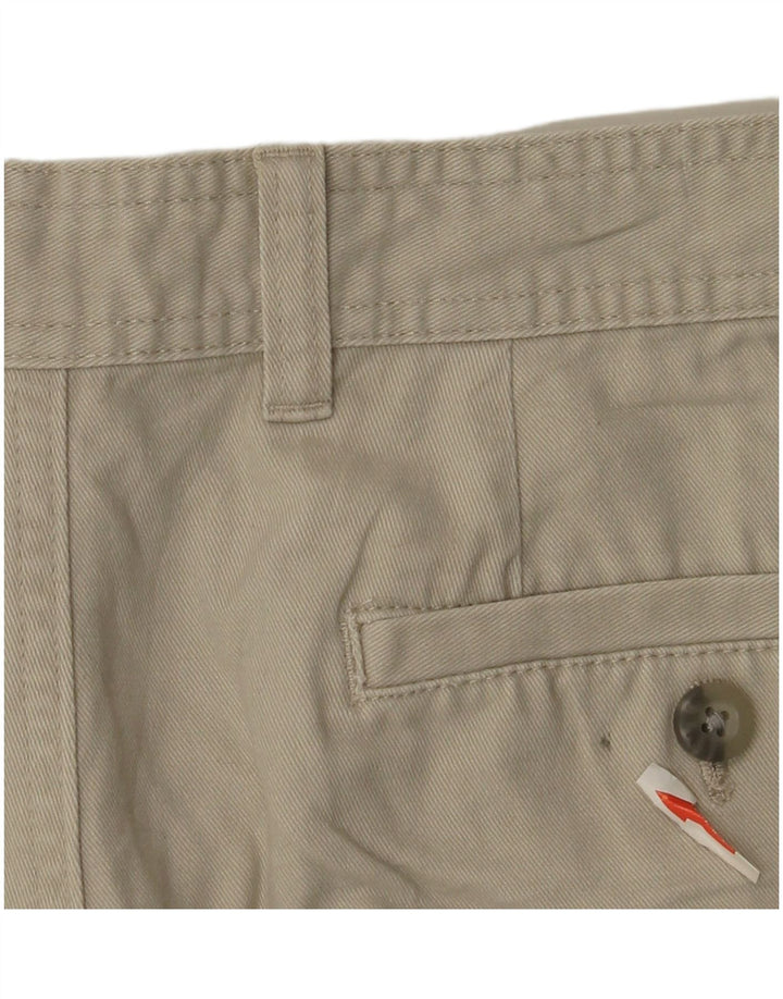 Eddie Bauer Herren Chinoshorts W32 mittelgraue Baumwolle