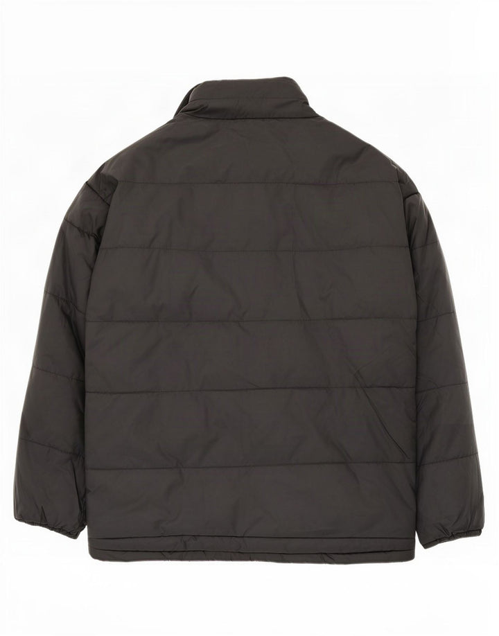 Kappa Herren Wattierte Jacke UK 44 2XL Schwarz Polyamid