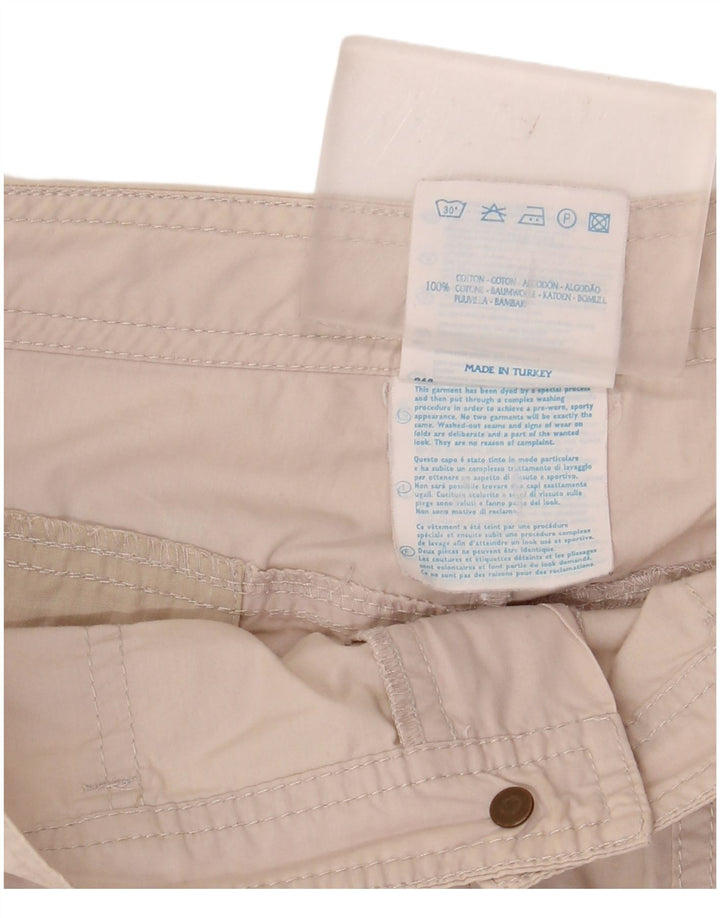 Champion Damen Chinoshorts Medium W30 Beige Baumwolle