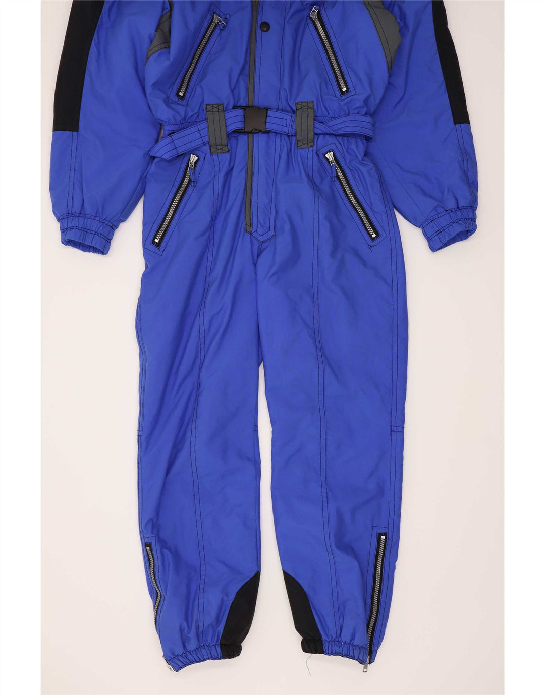 Ellesse Herren-Skioverall IT 54 XL Blaues Colourblock-Polyamid
