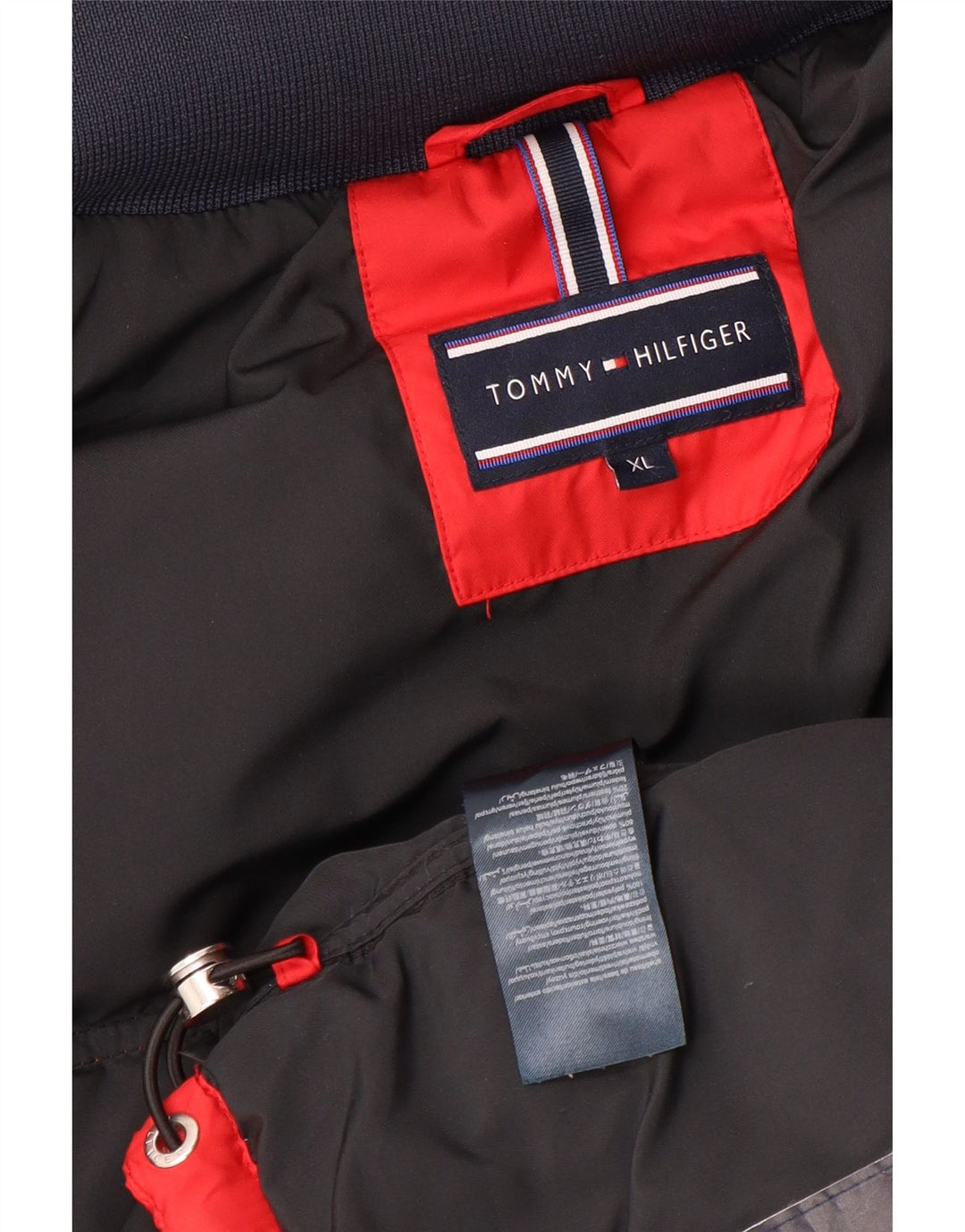 Tommy Hilfiger Herren Wattierte Weste UK 42 XL Rot Polyester