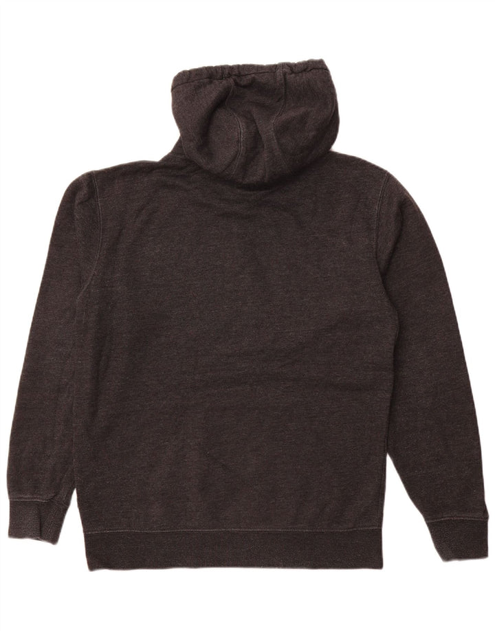 VANS Mens Hoodie Jumper Small Grey Cotton