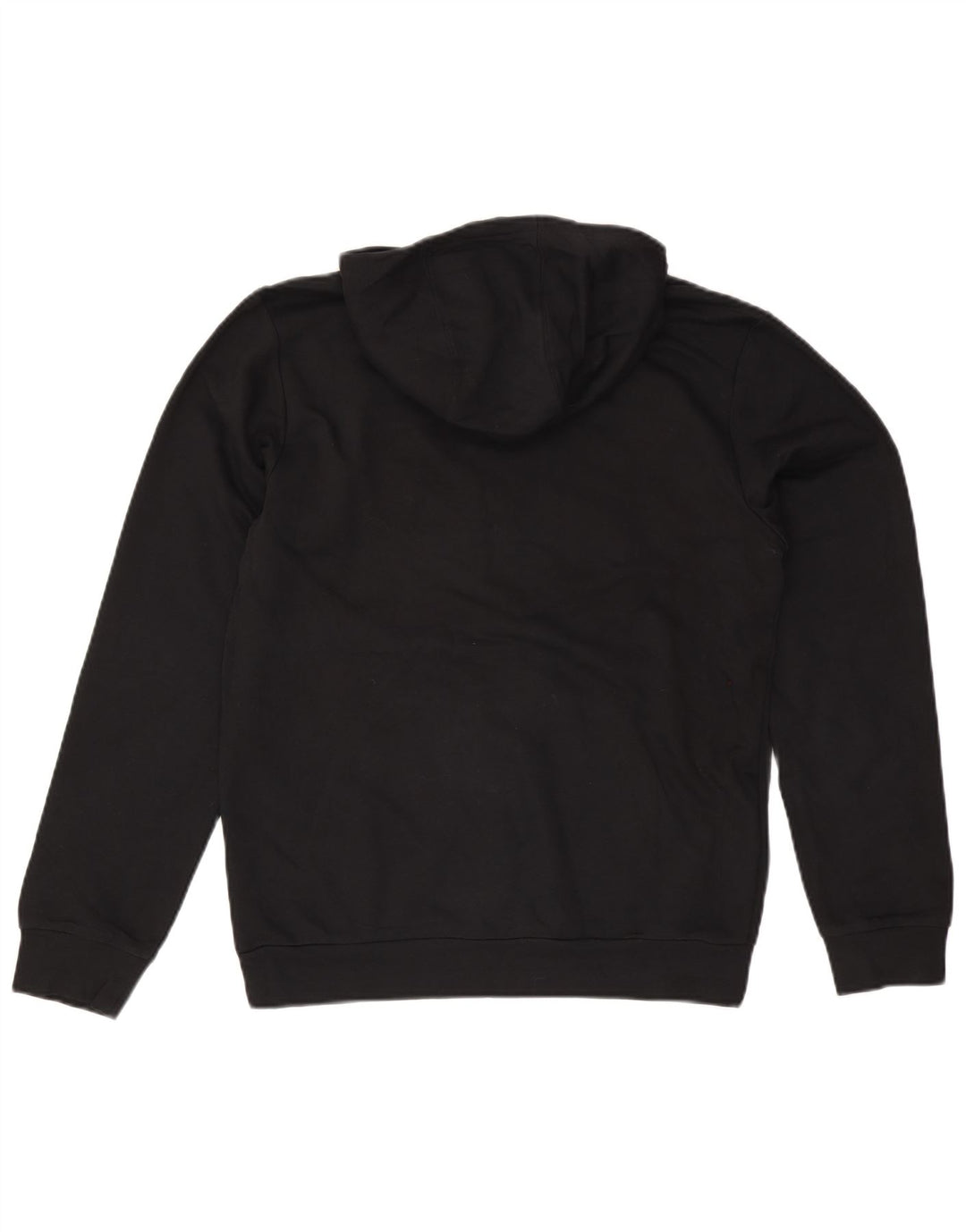 Adidas Herren Graphic Hoodie Pullover Mittelschwarze Baumwolle