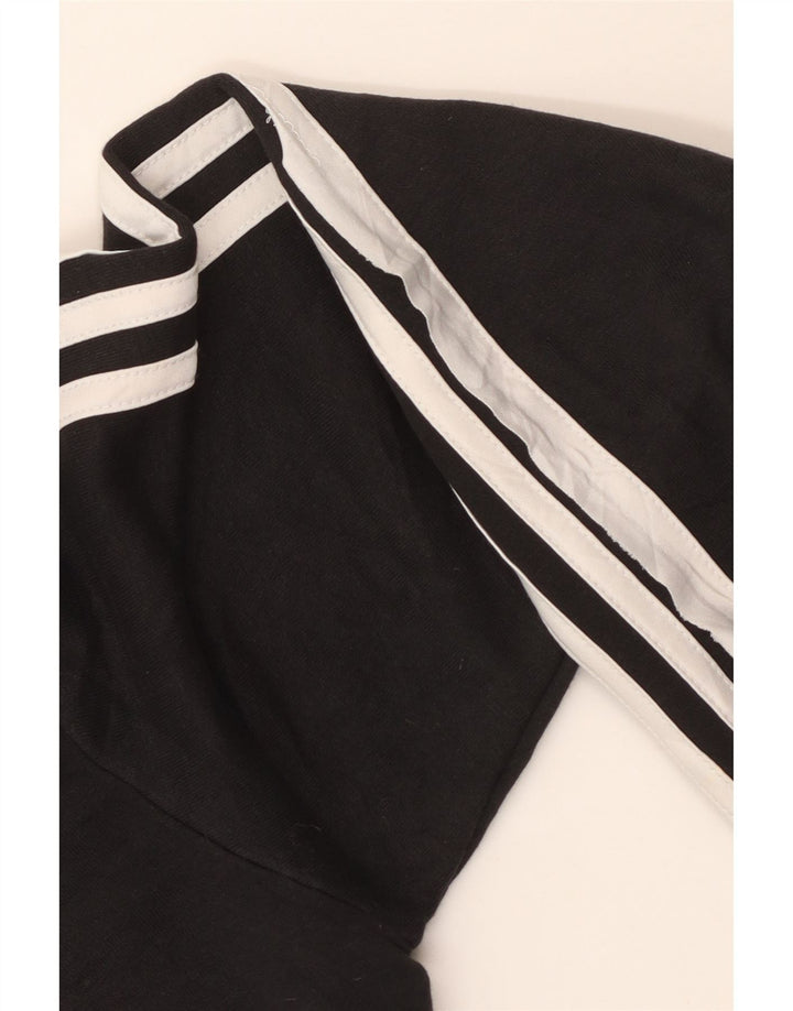 Adidas Herren Sweatshirt Pullover Small Schwarz Baumwolle