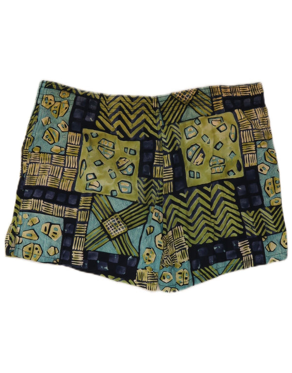 Fila Herren-Badeshorts, groß, mehrfarbig, geometrisch, Baumwolle