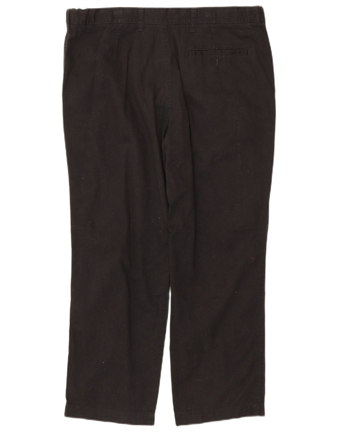 MARKS & SPENCER Herren-Chinohose mit normaler Passform, gerade Passform, W38 L29, Schwarz