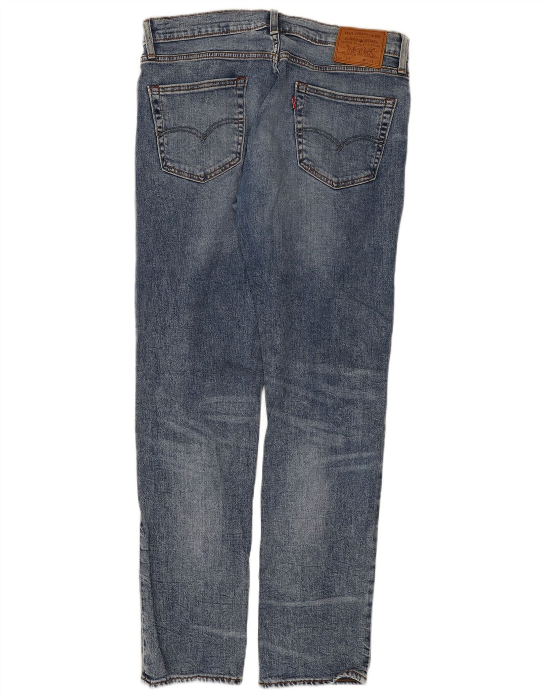 Levi's Herren 511 Slim Jeans W34 L32 Blaue Baumwolle