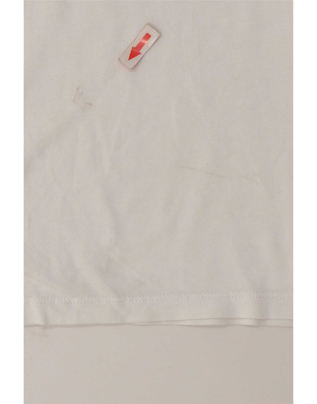 Levi's Damen Grafik-T-Shirt-Oberteil UK 14 Mittelweiß