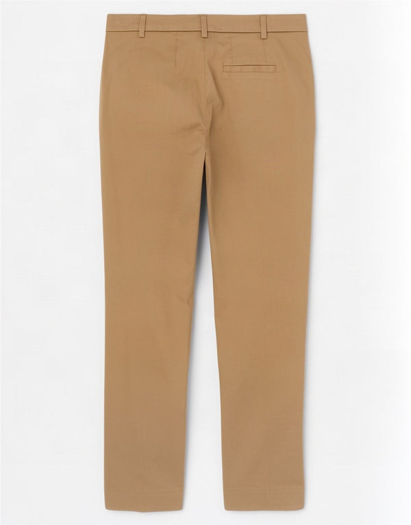Marks & Spencer Damen Slim Chinohose UK 10 Small W30 L27 Beige Baumwolle