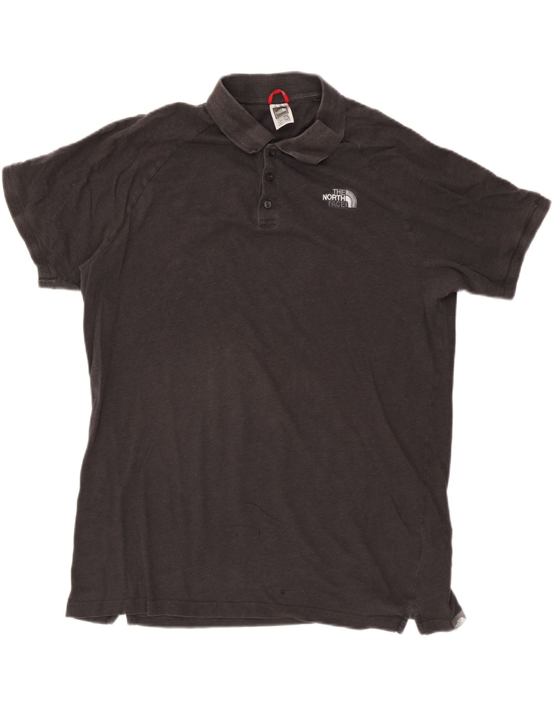 The North Face Herren-Poloshirt 2XL aus grauer Baumwolle