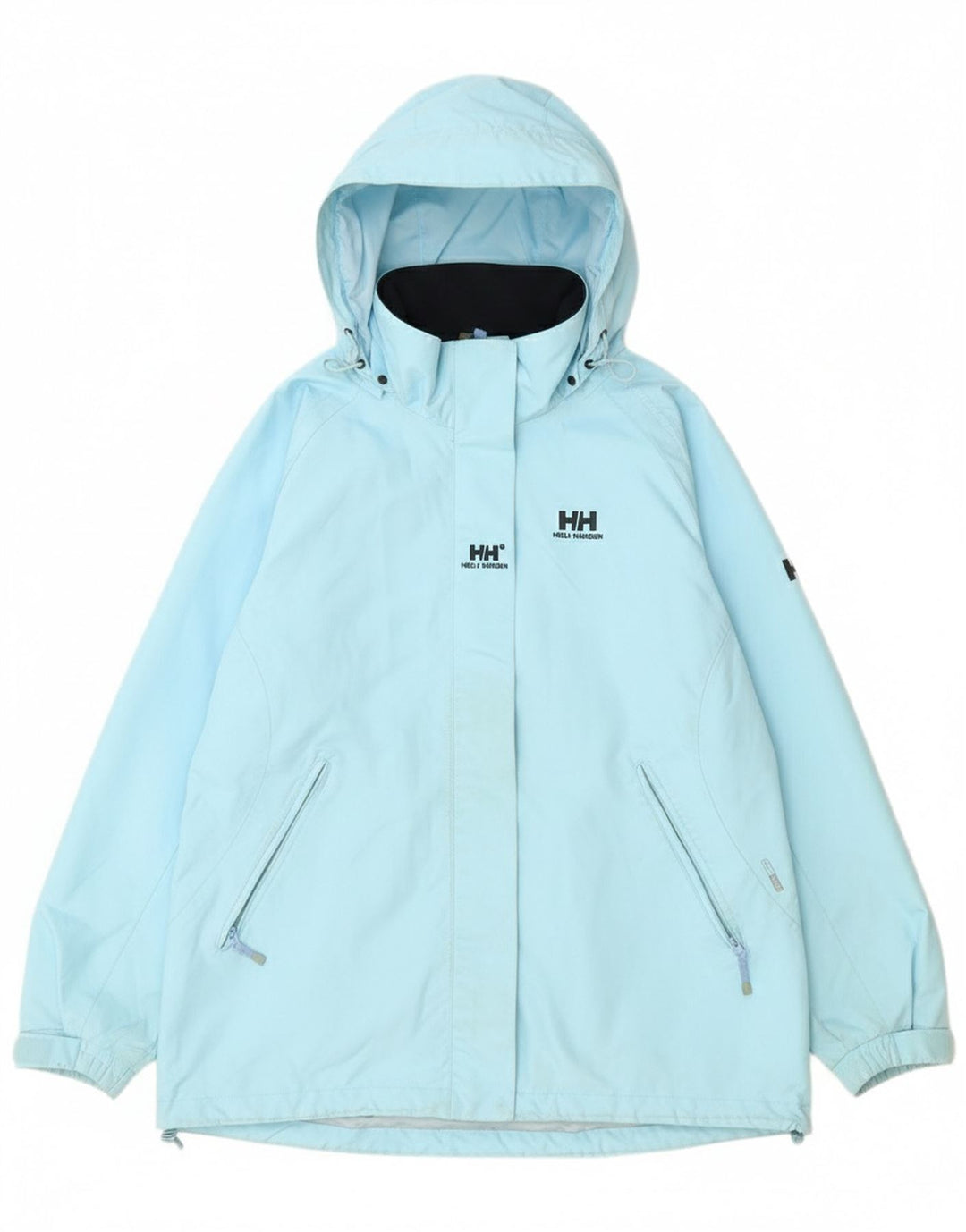 Helly Hansen Damen Regenjacke mit Kapuze UK 18 XL Blau Polyester