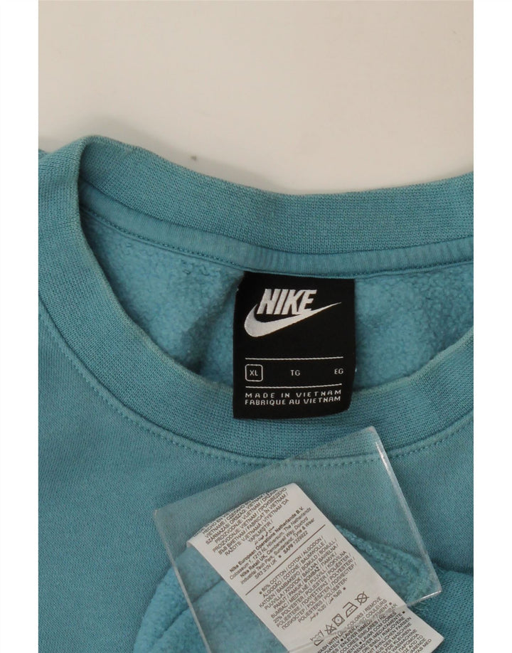 NIKE Herren Sweatshirt Pullover XL Blau Baumwolle