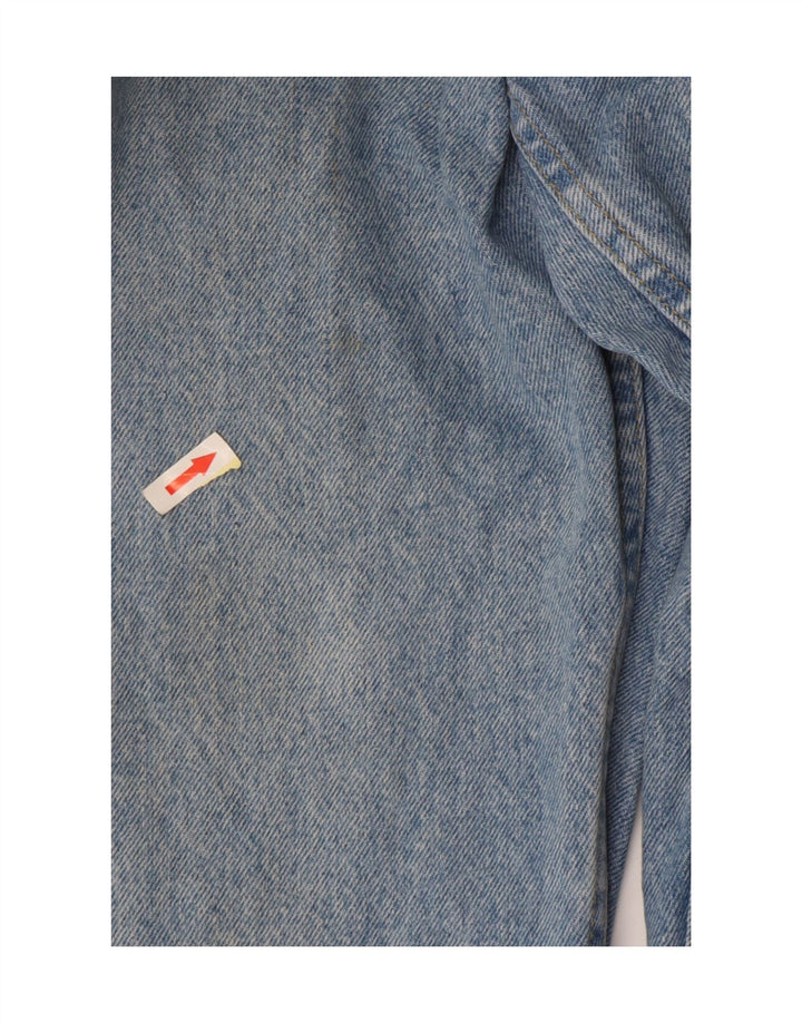 Lee Herren Straight Jeans W34 L30 Blaue Baumwolle