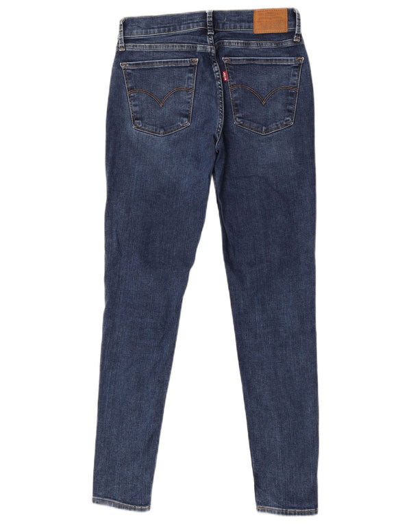 Levi's Damen 710 Super Skinny Jeans W27 L28 Blaue Baumwolle
