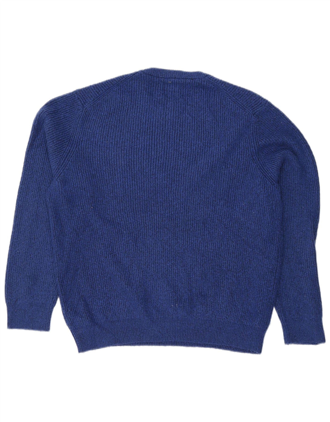 Marks & Spencer Damen-Pullover, übergroß, Rundhalsausschnitt, Gr. 18, XL, Blau