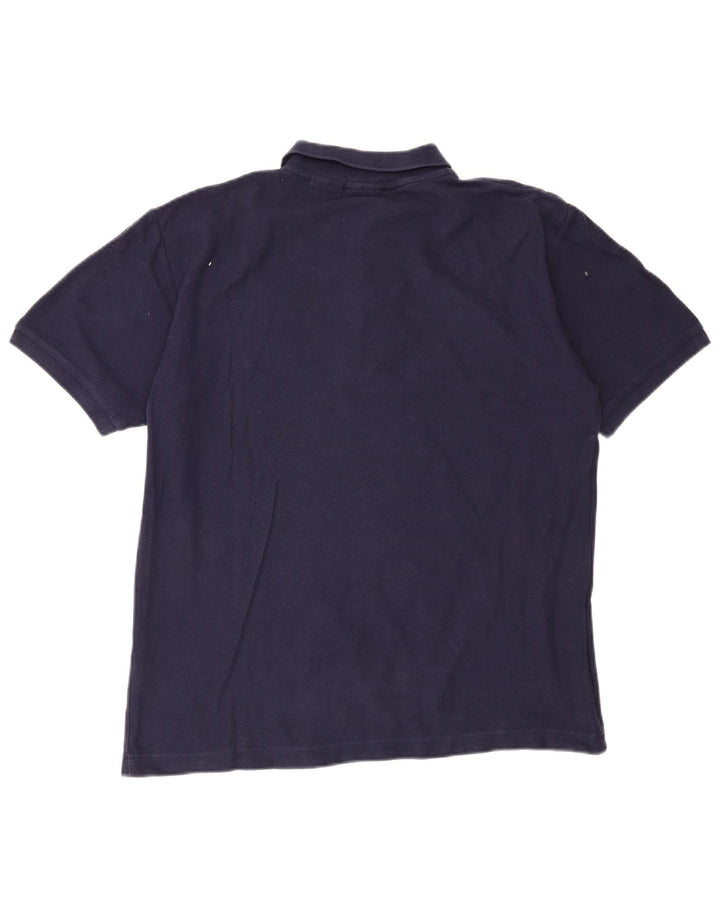 FILA Herren-Poloshirt, große marineblaue Baumwolle