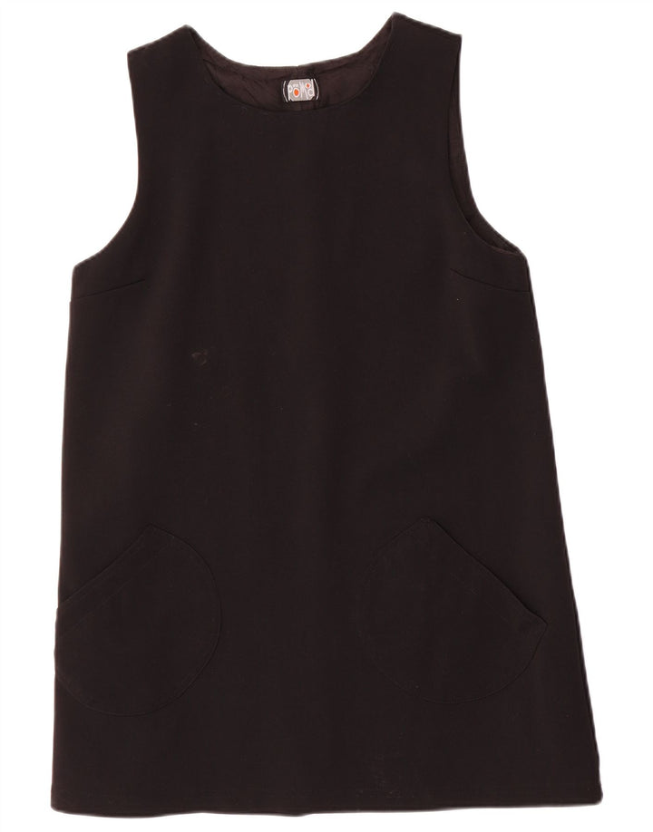 Promod Ärmelloses Etuikleid für Damen UK 12 Medium Schwarz Polyamid