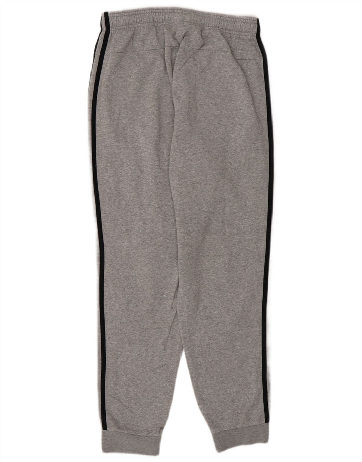 Adidas Herren-Trainingshose, Jogginghose, mittelgrau gefleckte Baumwolle