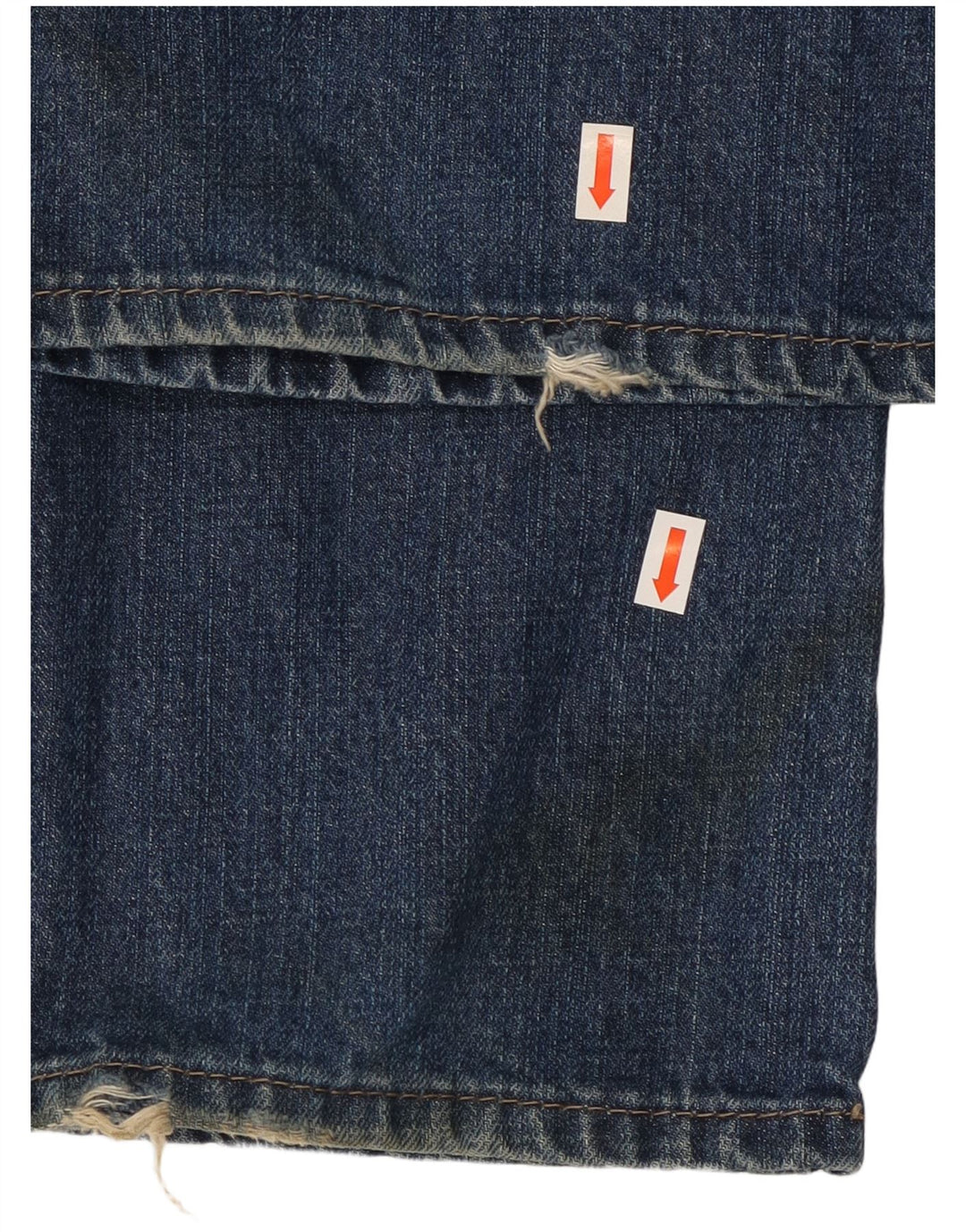 Calvin Klein Herren Bootcut Jeans W31 L32 Blaue Baumwolle
