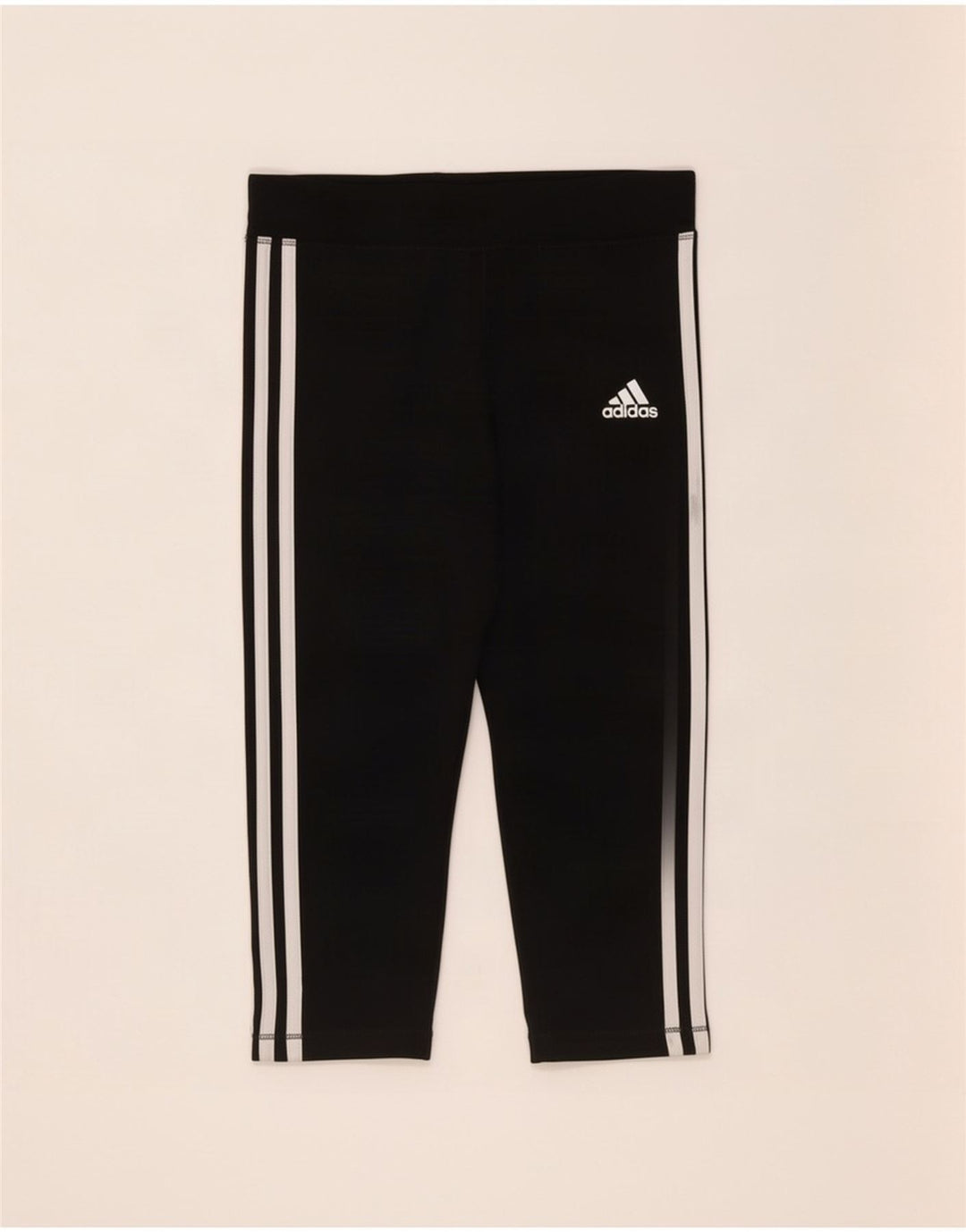 Adidas Climalite Capri-Leggings für Mädchen, 14–15 Jahre, schwarzes Polyester