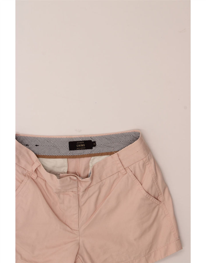 J. CREW Womens Chino Shorts US 4 Small W30  Pink Cotton Vintage J. Crew and Second-Hand J. Crew from Messina Hembry 
