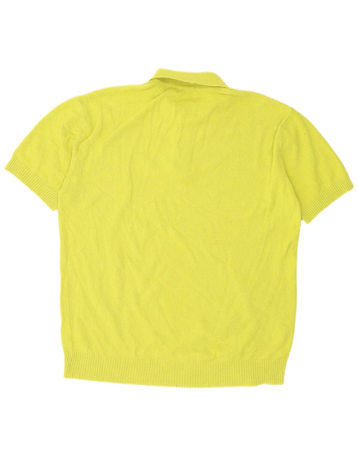 Zara Herren Poloshirt XL Gelb
