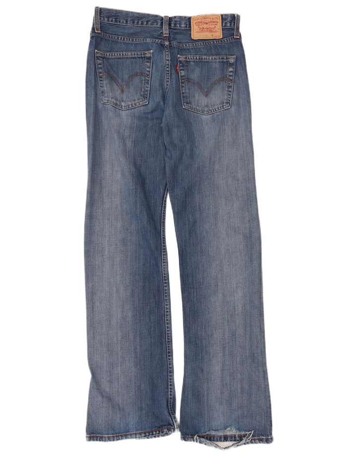 Levi's Damen 518 Bootcut Jeans W32 L34 Blau