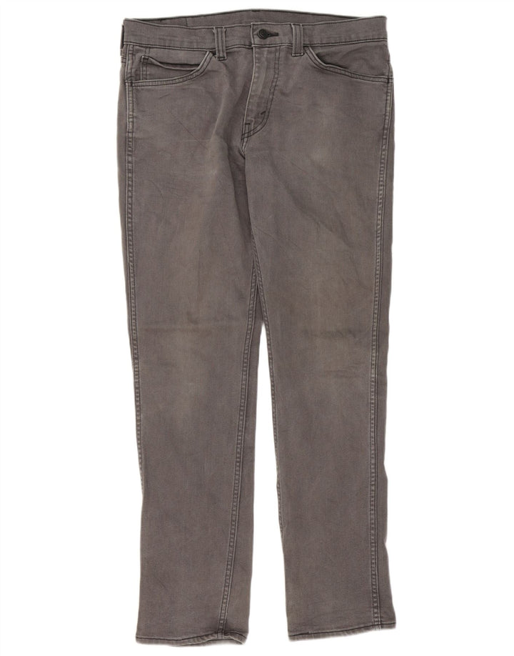 Levi's Herren 511 Slim Jeans W34 L32 Graue Baumwolle